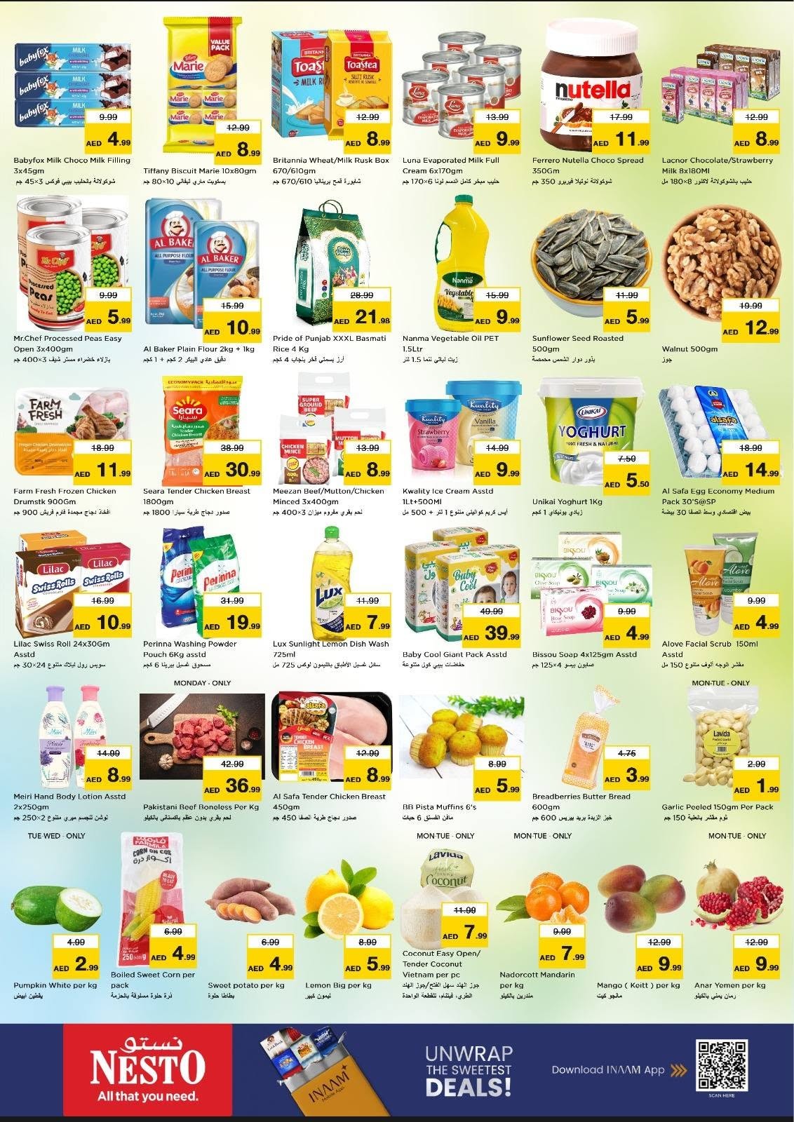 صفقات منتصف الأسبوع - النعيمية، عجمان من نستو حتي 23 سبتمبر - عروض وتخفيضات نستو الإمارات — صفحة 2